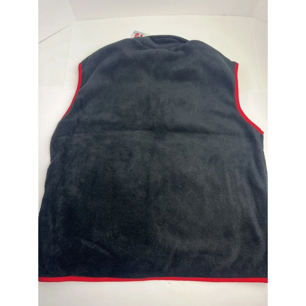 NEW MARLBORO UNLIMITED Men's Fleece Vest (L) & Jacket (XL) Red Black Compass